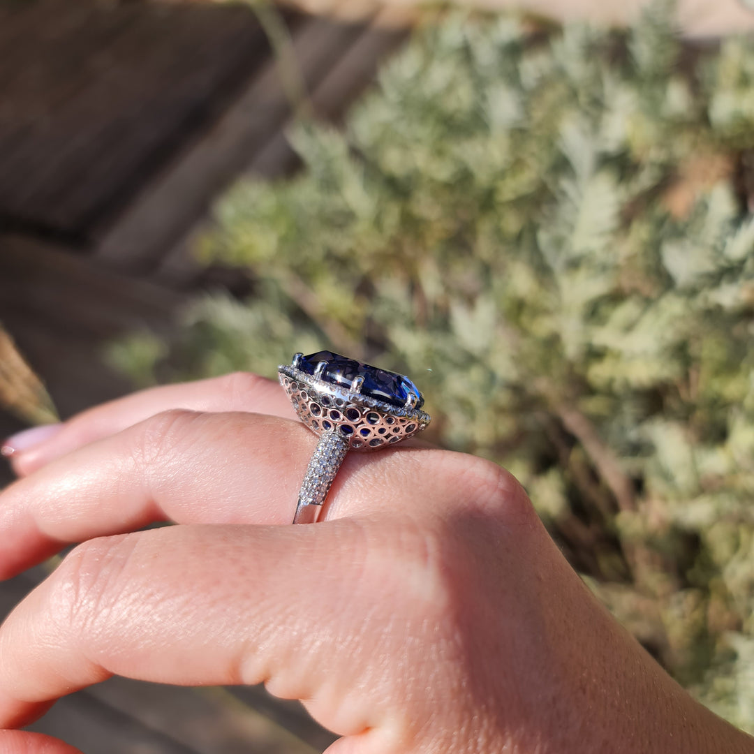 anniversary gift for wife sapphire ring