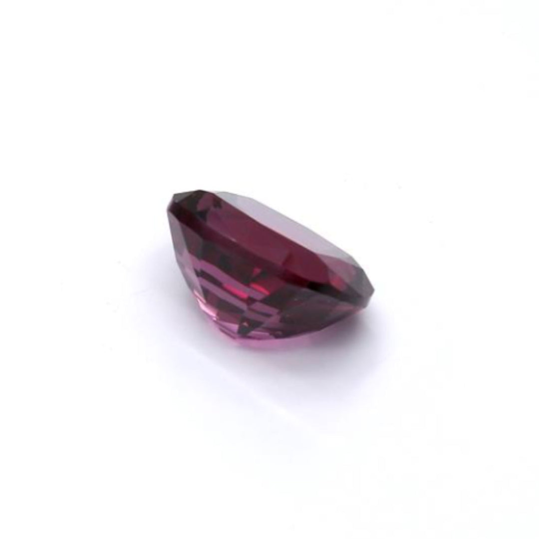 5.46 carat Natural Garnet - Brownish Purple Pink - AGL Certificate