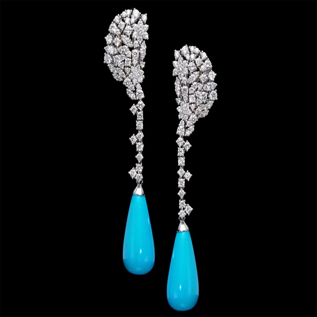 turquoise earrings for women