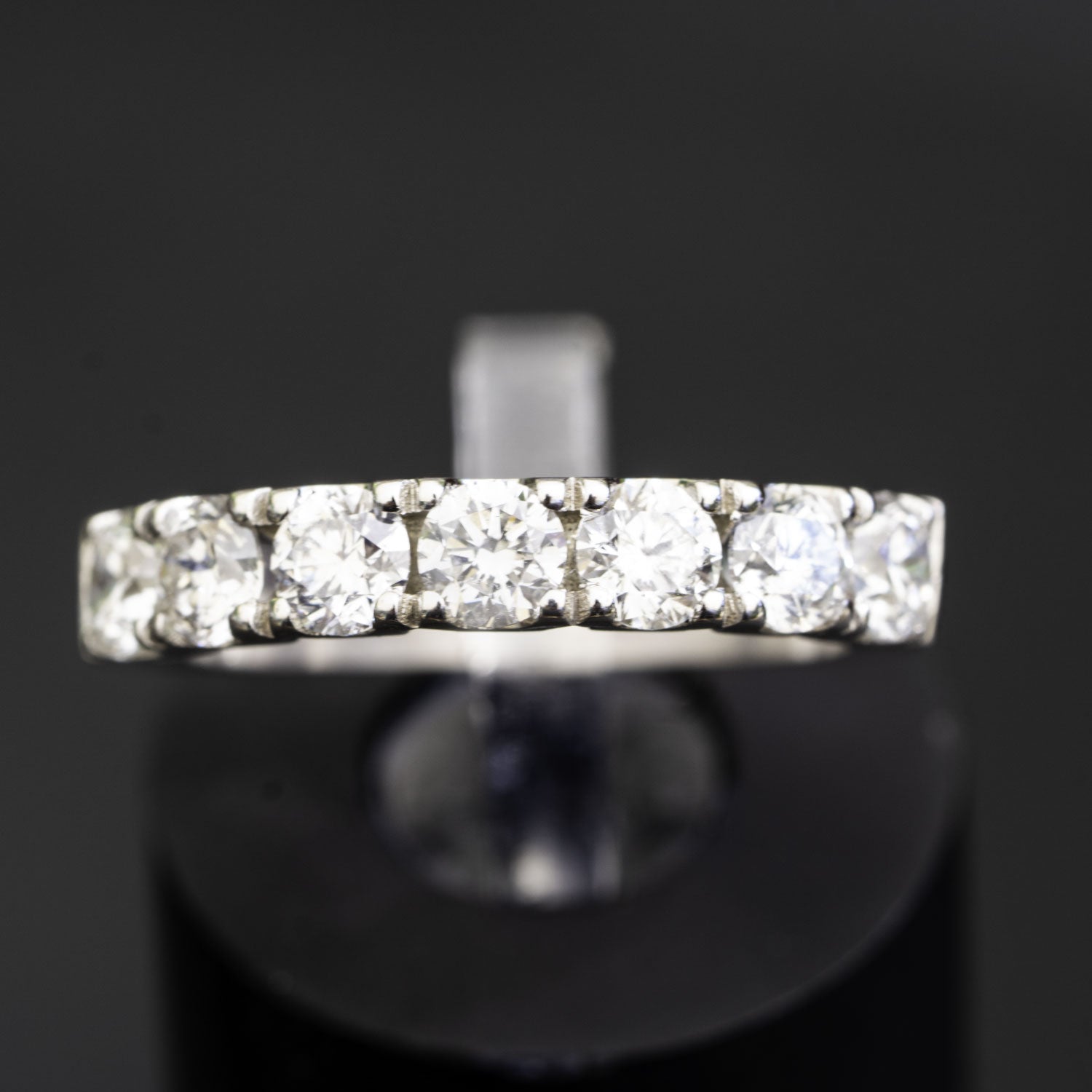 Anillo 7 diamantes sale