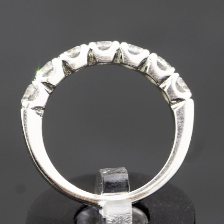7 stone ring - 1.40 carat natural diamond D-F VS