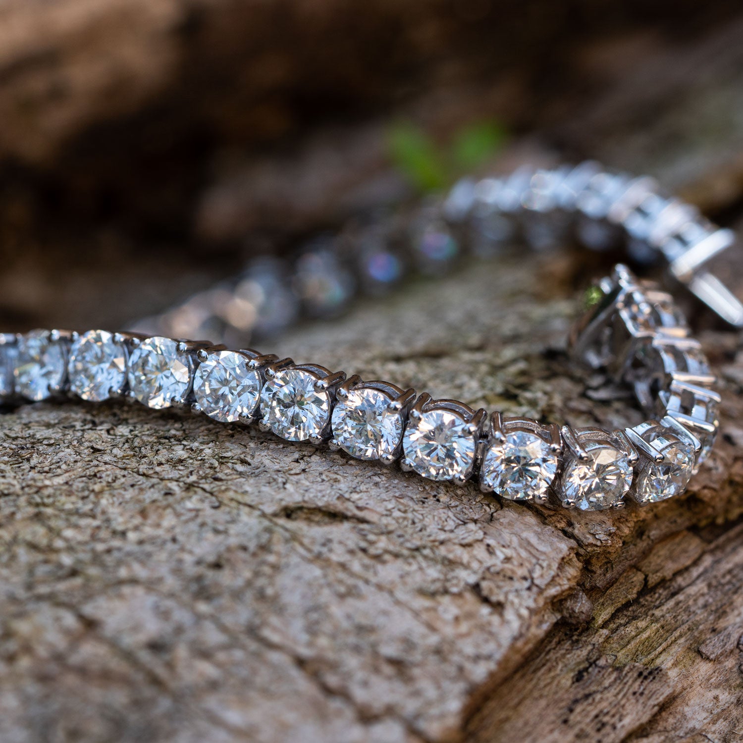 Princess Cut Diamond Bracelets | Angelic Diamonds