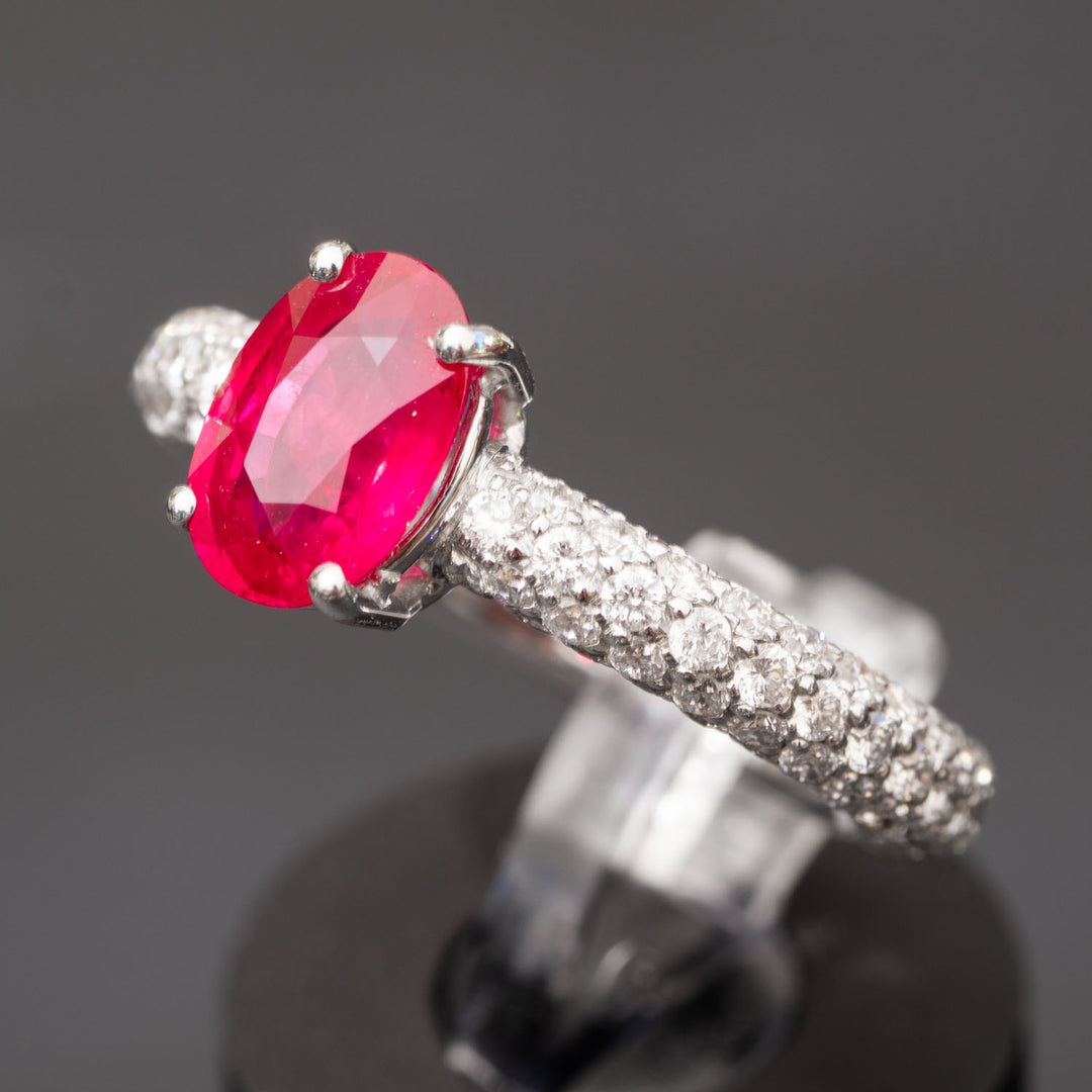 natural ruby ring